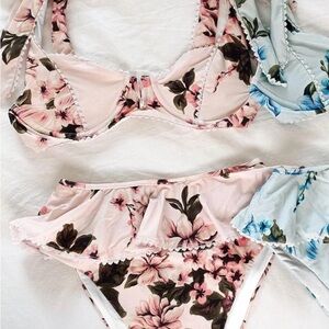 Beach Riot Floral Pink Bikini